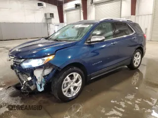 2020 Chevrolet Equinox Premier z VIN 2GNAXXEVXL6252449, wystawiony jako Copart lot #50363995 z przebiegiem 15 134 mil mil oraz Szkoda całkowita • Salvage title. Historia ofert i sprzedaży dostępna na DreamBid. Obrazek 1.