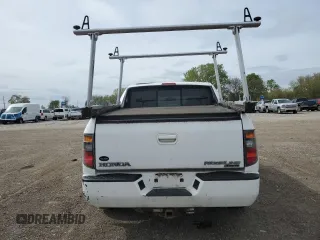 2006 Honda Ridgeline RTL with VIN 2HJYK16526H521064, listed as a Copart auction lot 55317705 with 253,335 mi miles and Clean Title. Bid and sale history available at carsss.com. Image 6.