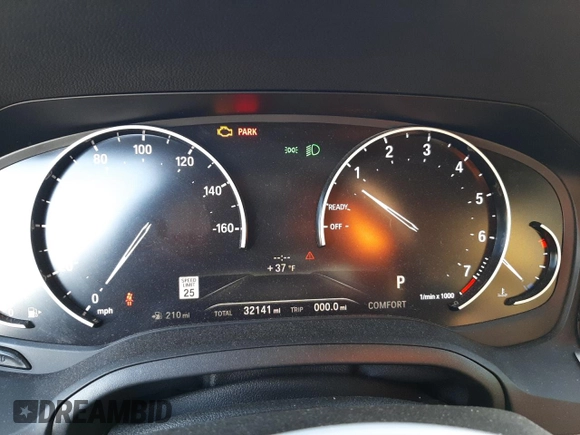 2020 BMW 3 Series 330i with VIN 3MW5R1J01L8B35821, listed as a Copart auction lot 37286413 with 32,141 mi miles and . Bid and sale history available at DreamBid. Image 9.