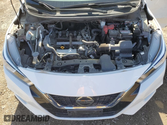 2022 Nissan Versa S with VIN 3N1CN8DV7NL851714, listed as a Copart auction lot 51690345 with 47,805 mi miles and Clean title. Bid and sale history available at DreamBid. Image 11.