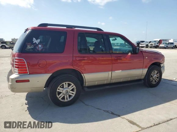 2005 Mercury Mountaineer Convenience with VIN 4M2ZU86K35UJ11915, listed as a Copart auction lot 61972765 with 129,775 mi miles and Salvage title. Bid and sale history available at DreamBid. Image 3.