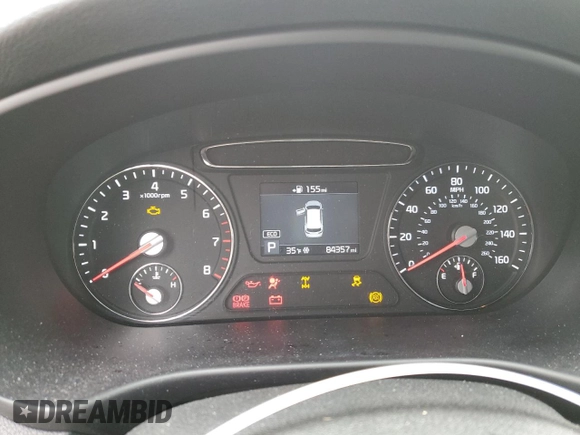 2019 Kia Sorento LX with VIN 5XYPGDA59KG544134, listed as a Copart auction lot 50626655 with 84,357 mi miles and Salvage Title. Bid and sale history available at DreamBid. Image 9.