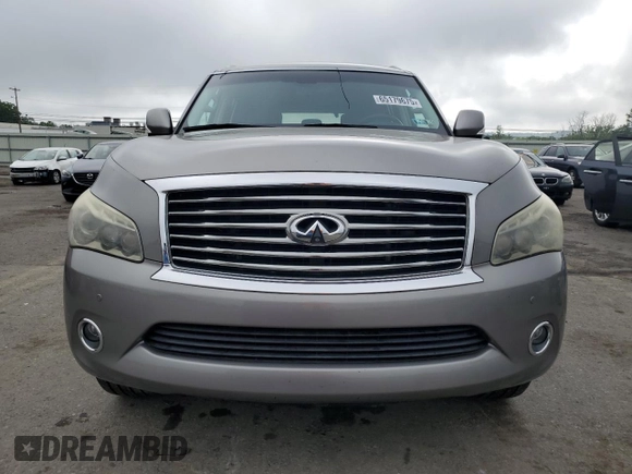 2012 Infiniti QX56 8-passenger with VIN JN8AZ2NC2C9317632, listed as a Copart auction lot 65179675 with 166,857 mi miles and Clean title. Bid and sale history available at DreamBid. Image 5.