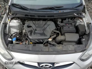 2012 Hyundai Accent SE with VIN KMHCU5AE8CU041123, listed as a Copart auction lot 42913995 with 130,141 mi miles and Non Repairable. Bid and sale history available at carsss.com. Image 11.