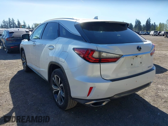 2017 Lexus RX with VIN 2T2ZZMCA8HC092917, listed as a IAAI auction lot 42066893 with 57,812 mi miles. Bid and sale history available at carsss.com. Image 3.