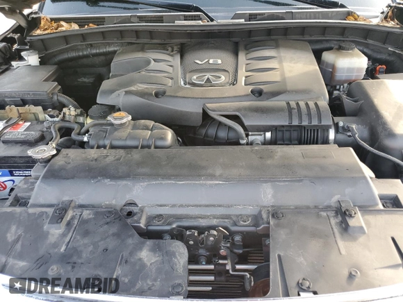 2014 Infiniti QX80 with VIN JN8AZ2NFXE9552731, listed as a Copart auction lot 53567965 with 0 mi miles and Salvage Title. Bid and sale history available at carsss.com. Image 11.