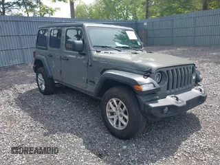 2023 Jeep Wrangler Willys with VIN 1C4HJXDG3PW619148, listed as a IAAI auction lot 42321982 with 24,277 mi miles and . Bid and sale history available at DreamBid. Image 1.