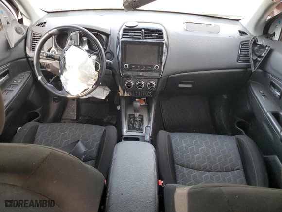 2022 Mitsubishi Outlander Sport ES with VIN JA4APUAU4NU017791, listed as a Copart auction lot 69418014 with 34,823 mi miles and Salvage Title. Bid and sale history available at carsss.com. Image 8.