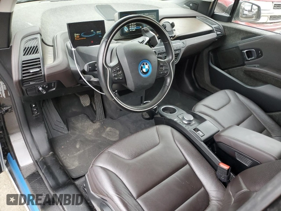 2017 BMW i3 with VIN WBY1Z8C34HV894550, listed as a Copart auction lot 54112393 with 67,116 mi miles. Bid and sale history available at carsss.com. Image 8.