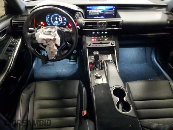 2020 Lexus IS 300 F Sport with VIN JTHGA1D26L5105256, listed as a Copart auction lot 58562945 with 75,244 mi miles and Non repairable. Bid and sale history available at DreamBid. Image 8.
