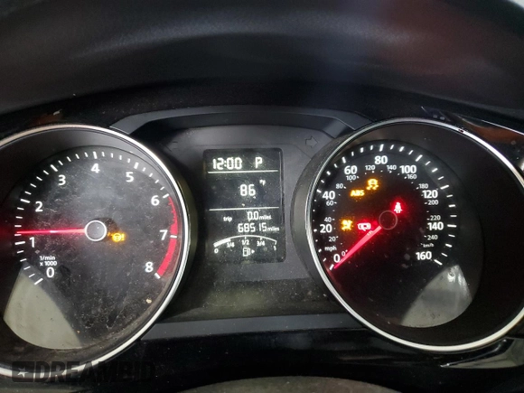 2017 Volkswagen Jetta Sport with VIN 3VWD17AJ0HM300139, listed as a Copart auction lot 53971555 with 68,515 mi miles and Salvage title. Bid and sale history available at DreamBid. Image 9.