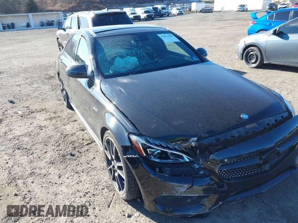 2017 Mercedes-Benz C 43 AMG with VIN 55SWF6EB2HU190238, listed as a IAAI auction lot 41022080 with 64,672 mi miles and . Bid and sale history available at DreamBid. Image 6.