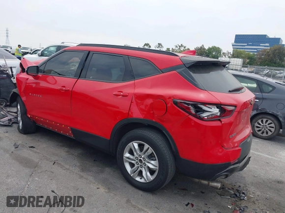 2021 Chevrolet Blazer LT with VIN 3GNKBBRA6MS523815, listed as a IAAI auction lot 42369013 with 69,641 mi miles and . Bid and sale history available at DreamBid. Image 3.