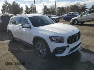 2021 Mercedes-Benz GLB with VIN W1N4M5BB0MW082132, listed as a Copart auction lot 39354894 with 24,421 mi miles. Bid and sale history available at carsss.com. Image 4.