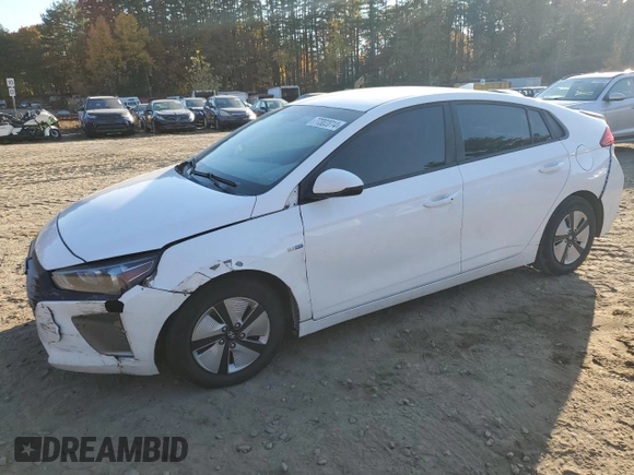 2017 Hyundai Ioniq Blue with VIN KMHC65LC2HU048114, listed as a Copart auction lot 77302014 with 292,084 mi miles and Salvage Title. Bid and sale history available at DreamBid. Image 1.