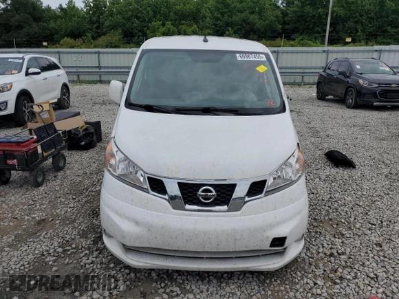 2020 Nissan NV200 SV with VIN 3N6CM0KN4LK698939, listed as a Copart auction lot 60987455 with 101,200 mi miles and Salvage title. Bid and sale history available at DreamBid. Image 5.
