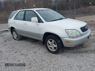 2001 Lexus RX 300 with VIN JTJHF10UX10224501, listed as a IAAI auction lot 41038943 with 180,192 mi miles. Bid and sale history available at carsss.com. Image 1.