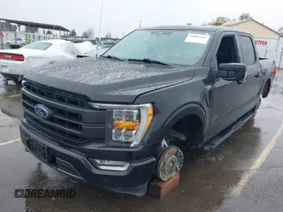 2021 Ford F-150 XL with VIN 1FTFW1E85MFA61098, listed as a IAAI auction lot 41802160 with 1 mi miles. Bid and sale history available at carsss.com. Image 20.