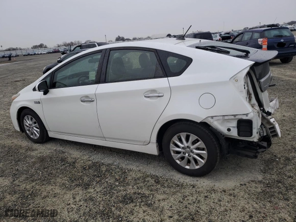 2015 Toyota Prius Plug-In Advanced with VIN JTDKN3DPXF3065576, listed as a Copart auction lot 42035655 with 129,258 mi miles and Salvage Title. Bid and sale history available at carsss.com. Image 2.