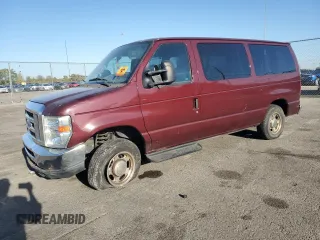 2010 Ford Econoline Passenger XL with VIN 1FMNE1BW6ADA87472, listed as a Copart auction lot 74989314 with 215,315 mi miles and Salvage Title. Bid and sale history available at DreamBid. Image 1.