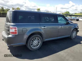 2018 Ford Flex SEL with VIN 2FMGK5C85JBA03284, listed as a Copart auction lot 51330995 with 50,746 mi miles and Salvage Title. Bid and sale history available at carsss.com. Image 3.