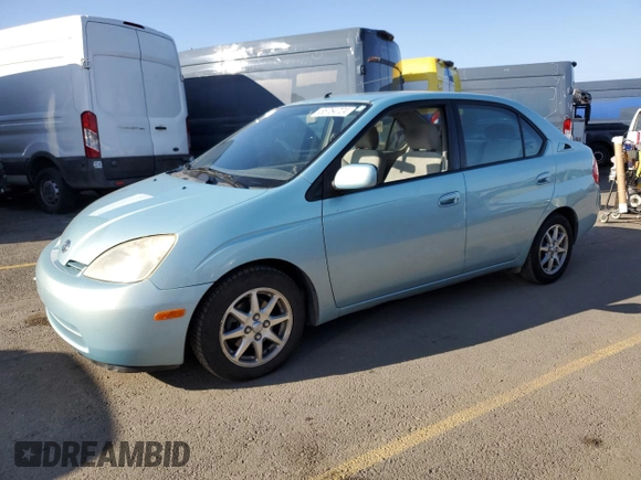 2002 Toyota Prius with VIN JT2BK18U220049650, listed as a Copart auction lot 85754724 with 143,929 mi miles and Clean Title. Bid and sale history available at carsss.com. Image 1.