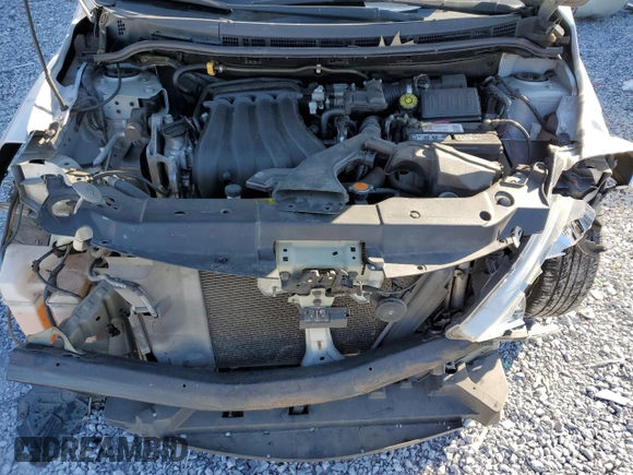 2012 Nissan Versa S with VIN 3N1BC1CP8CL361260, listed as a Copart auction lot 47250005 with 168,920 mi miles and Salvage Title. Bid and sale history available at carsss.com. Image 11.
