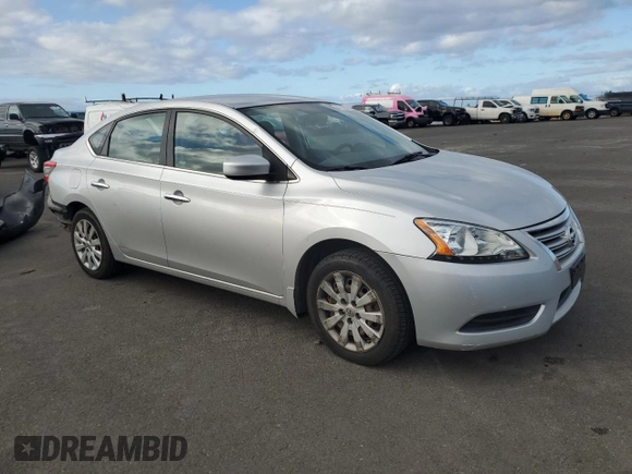 2015 Nissan Sentra SV with VIN 3N1AB7AP9FY286709, listed as a Copart auction lot 41843985 with 85,237 mi miles and Salvage Title. Bid and sale history available at DreamBid. Image 4.