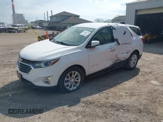 2020 Chevrolet Equinox LT with VIN 3GNAXKEV7LL262385, listed as a IAAI auction lot 41888039 with 53,558 mi miles. Bid and sale history available at carsss.com. Image 20.