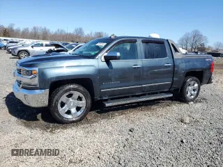 2017 Chevrolet Silverado 1500 LTZ with VIN 3GCUKSEC8HG448701, listed as a Copart auction lot 50702235 with 101,468 mi miles and Salvage Title. Bid and sale history available at DreamBid. Image 1.