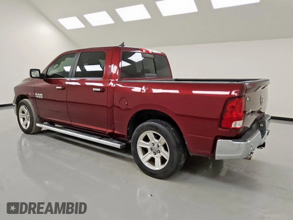 2018 Ram 1500 Lone Star Silver with VIN 1C6RR6LM4JS239160, listed as a Copart auction lot 64111555 with 158,195 mi miles and Clean title. Bid and sale history available at DreamBid. Image 2.