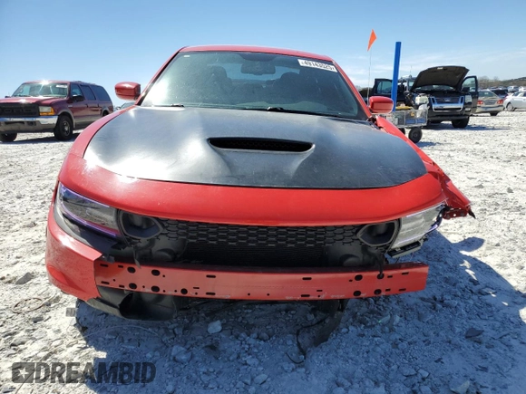 2019 Dodge Charger R/T with VIN 2C3CDXCT3KH608484, listed as a Copart auction lot 49143525 with 109,130 mi miles and Salvage Title. Bid and sale history available at carsss.com. Image 5.