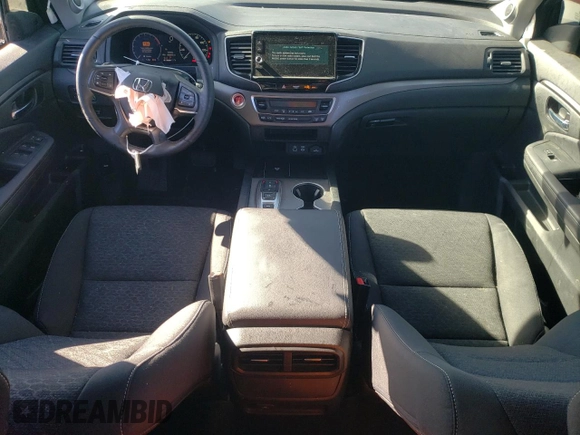 2024 Honda Ridgeline Sport z VIN 5FPYK3F18RB021179, wystawiony jako Copart lot #82610364 z przebiegiem 8 393 mil mil oraz Szkoda całkowita • Salvage title. Historia ofert i sprzedaży dostępna na DreamBid. Obrazek 8.
