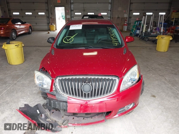 2012 Buick Verano with VIN 1G4PP5SK0C4164623, listed as a IAAI auction lot 41954204 with 122,450 mi miles and . Bid and sale history available at carsss.com. Image 12.