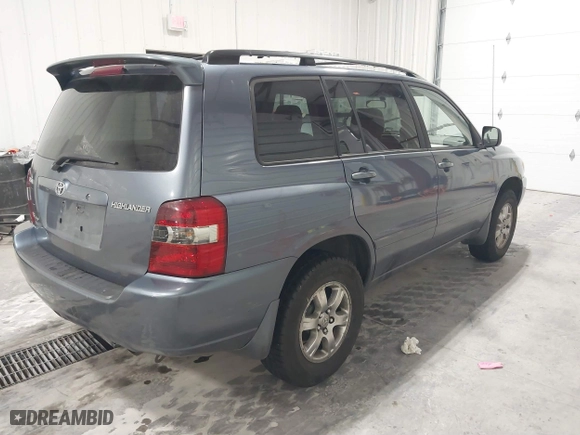 2007 Toyota Highlander with VIN JTEHP21A870225841, listed as a IAAI auction lot 41496168 with 143,811 mi miles. Bid and sale history available at carsss.com. Image 4.