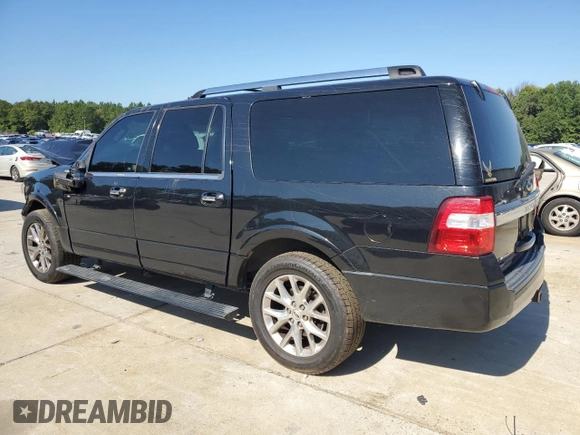 2015 Ford Expedition Max Limited with VIN 1FMJK1KT9FEF44144, listed as a Copart auction lot 68634894 with 81,211 mi miles and Salvage Title. Bid and sale history available at carsss.com. Image 2.