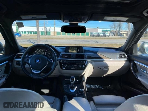 2017 BMW 3 Series 330i with VIN WBA8B9C53HK884571, listed as a Copart auction lot 46553335 with 42,771 mi miles and Clean Title. Bid and sale history available at carsss.com. Image 9.