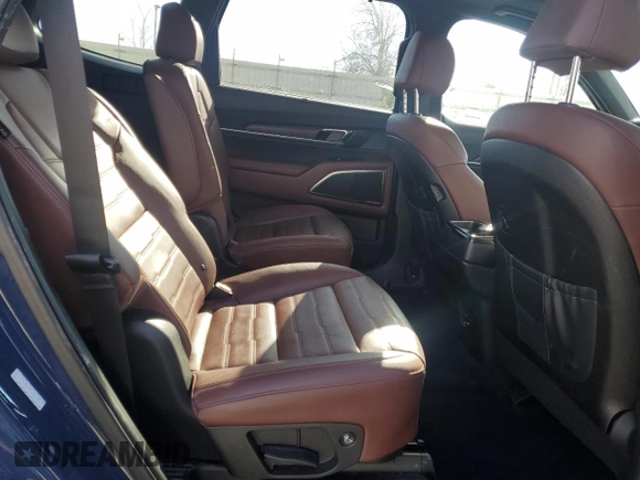 2023 Kia Telluride SX Prestige X-Line with VIN 5XYP5DGC9PG341456, listed as a Copart auction lot 43687805 with 16,921 mi miles and Salvage title. Bid and sale history available at DreamBid. Image 11.