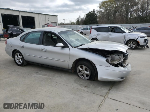 2002 Ford Taurus SE Standard with VIN 1FAHP53U32A196660, listed as a Copart auction lot 49824745 with 143,811 mi miles and Salvage Title. Bid and sale history available at DreamBid. Image 4.