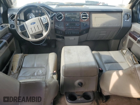 2008 Ford F-250 XL with VIN 1FTSW20R88ED18528, listed as a Copart auction lot 57080025 with 208,282 mi miles and Salvage title. Bid and sale history available at DreamBid. Image 8.