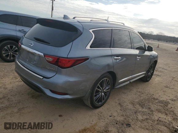 2018 Infiniti QX60 with VIN 5N1DL0MN5JC501069, listed as a Copart auction lot 47536385 with 84,035 mi miles and Salvage Title. Bid and sale history available at DreamBid. Image 3.