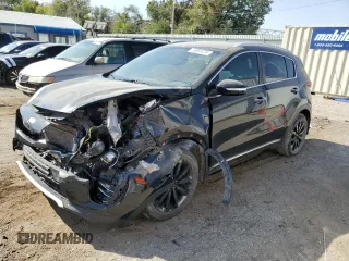 2018 Kia Sportage EX with VIN KNDPN3AC8J7450904, listed as a Copart auction lot 76091074 with 104,850 mi miles and Salvage title. Bid and sale history available at DreamBid. Image 1.