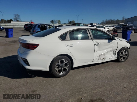 2021 Kia Forte LXS with VIN 3KPF24ADXME372181, listed as a Copart auction lot 49399475 with 18,153 mi miles and Salvage Title. Bid and sale history available at carsss.com. Image 3.