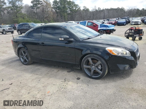 2012 Volvo C70 T5 with VIN YV1672MC0CJ123814, listed as a Copart auction lot 49350895 with 74,694 mi miles and Clean Title. Bid and sale history available at carsss.com. Image 4.