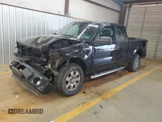 2013 Ford F-150 XL with VIN 1FTFX1EFXDFC70705, listed as a Copart auction lot 63155065 with 123,584 mi miles and Salvage title. Bid and sale history available at DreamBid. Image 1.
