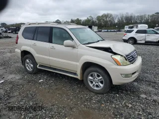 2003 Lexus GX 470 with VIN JTJBT20X830017610, listed as a Copart auction lot 47432395 with 330,087 mi miles and Salvage Title. Bid and sale history available at DreamBid. Image 4.