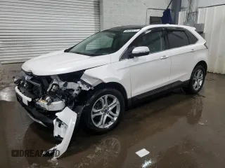 2016 Ford Edge Titanium with VIN 2FMPK4K86GBC48759, listed as a Copart auction lot 88236975 with 152,911 mi miles and Salvage Title. Bid and sale history available at carsss.com. Image 1.