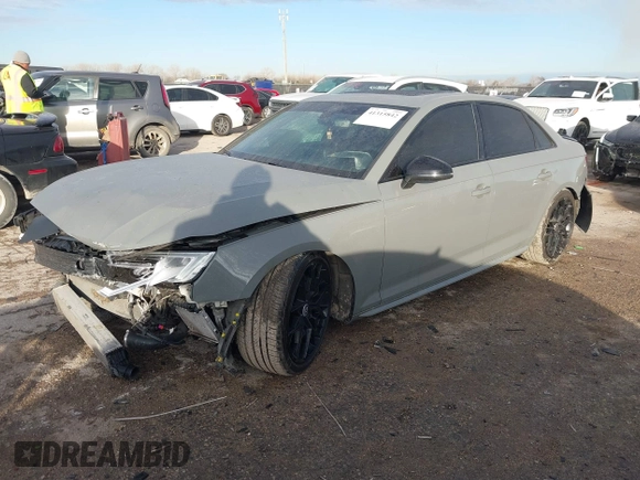2019 Audi S4 Premium Plus z VIN WAUB4AF41KA000919, wystawiony jako IAAI lot #41315842 z przebiegiem 55 939 mil mil oraz . Historia ofert i sprzedaży dostępna na DreamBid. Obrazek 18.
