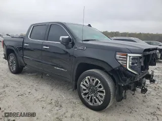 2023 GMC Sierra 1500 Denali Ultimate with VIN 1GTUUHEL1PZ119317, listed as a Copart auction lot 79717174 with 28,667 mi miles and Salvage Title. Bid and sale history available at carsss.com. Image 4.