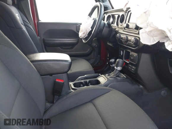 2021 Jeep Wrangler Unlimited Willys with VIN 1C4HJXDN6MW815448, listed as a IAAI auction lot 41459304 with 52,474 mi miles and . Bid and sale history available at DreamBid. Image 5.